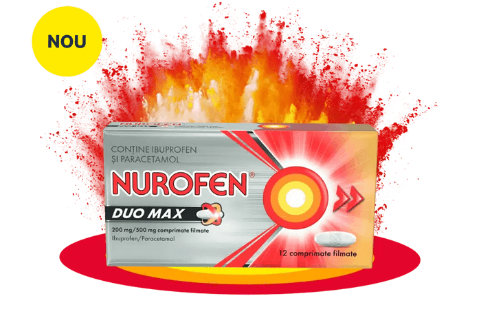 Nurofen Duo Max 200 mg/500 mg comprimate filmate